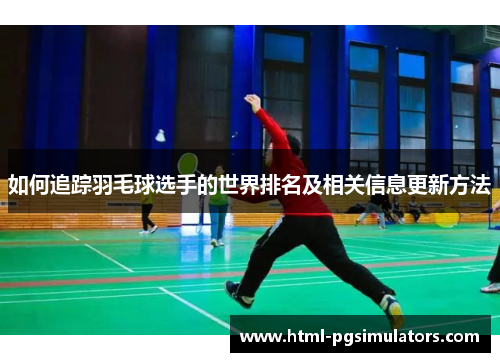 如何追踪羽毛球选手的世界排名及相关信息更新方法